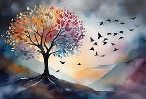 Artistic Tree of Life 64