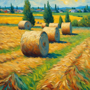 Hay bales 7