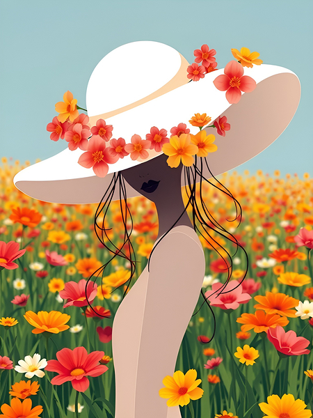 Springtime Style 2 Print