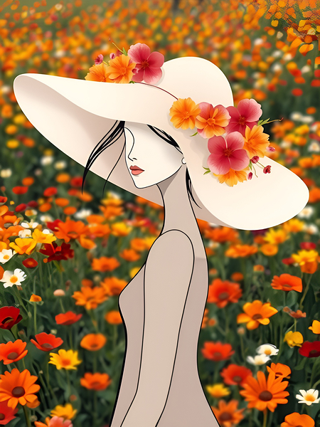 Springtime Style 7 Print