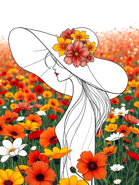 Springtime Style 4 Print