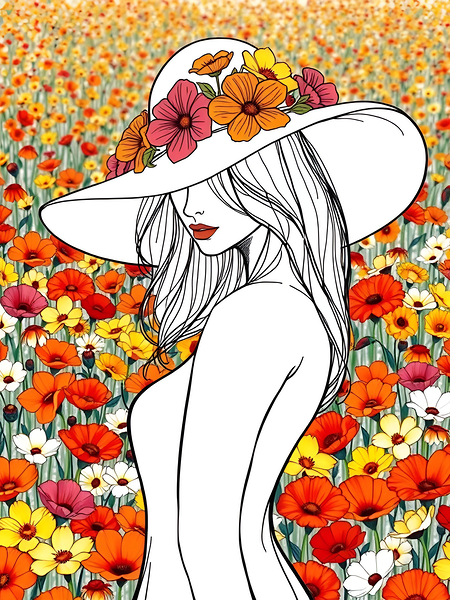 Springtime Style 5 Print