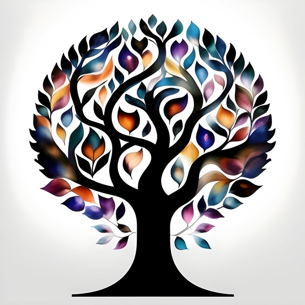 Artistic Tree of Life 16 Print