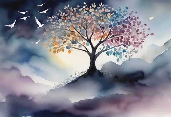 Artistic Tree of Life 63 Print