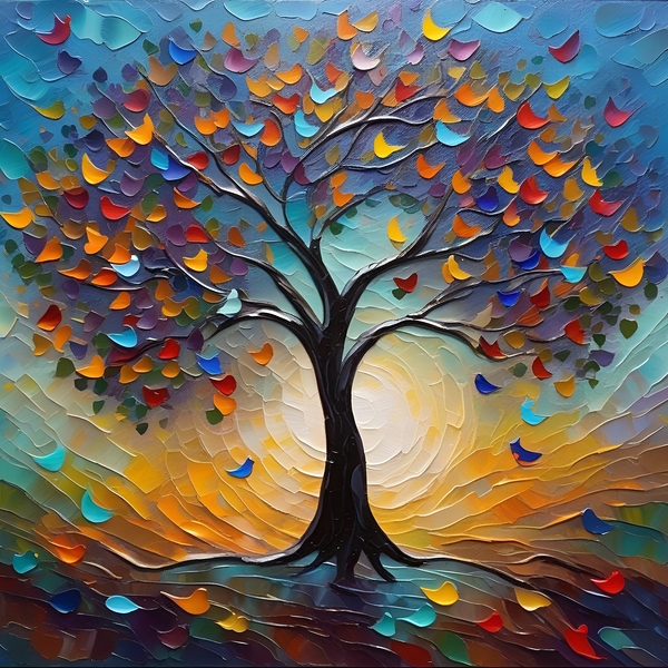 Artistic Tree of Life 72 Print