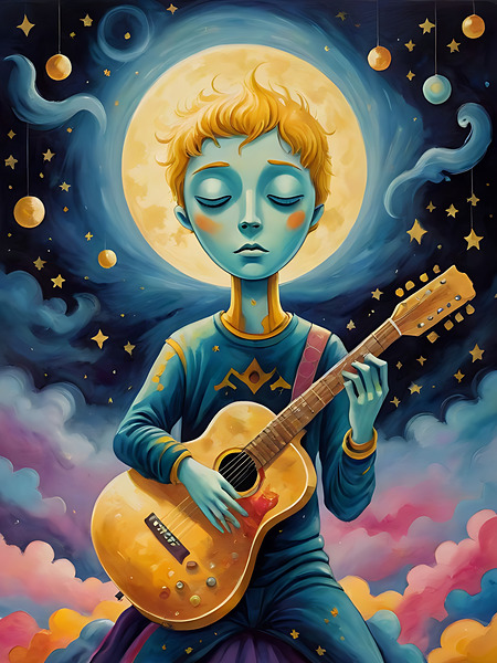 Dreamy Night 2 Print