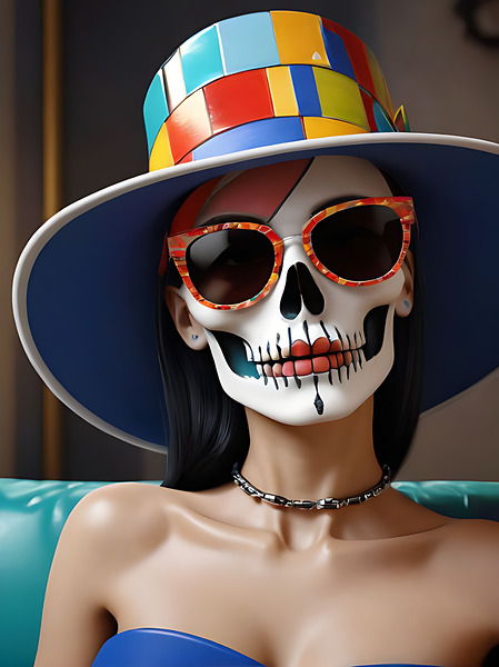 Elegant Enigma 5 Print