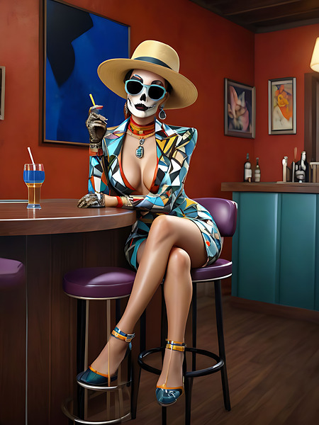 Fashionable Undead 15 Print