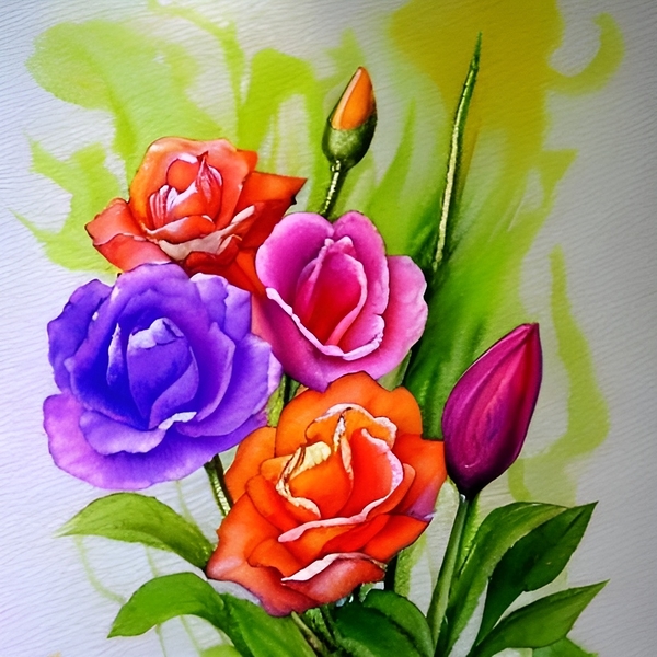 Flower Gallery  Print