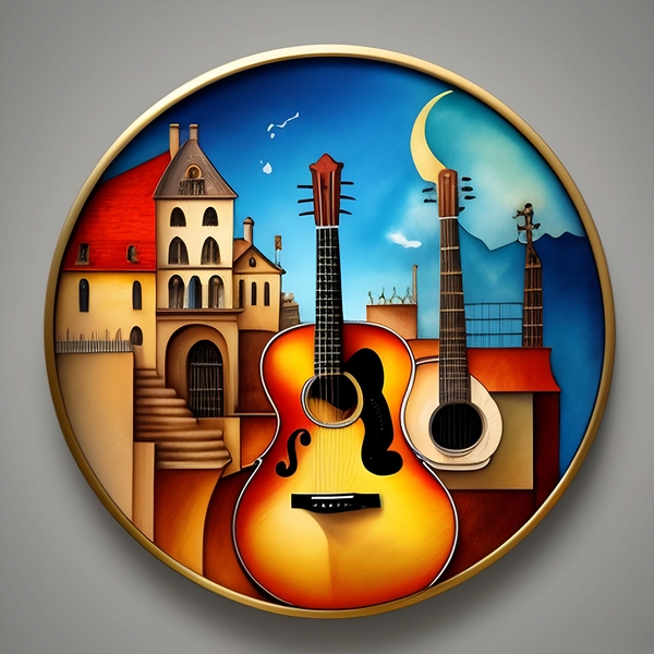 Musical Mosaic 11 Print