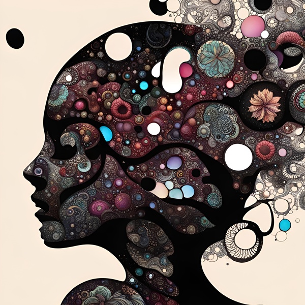 Minds Cosmic Bloom Print
