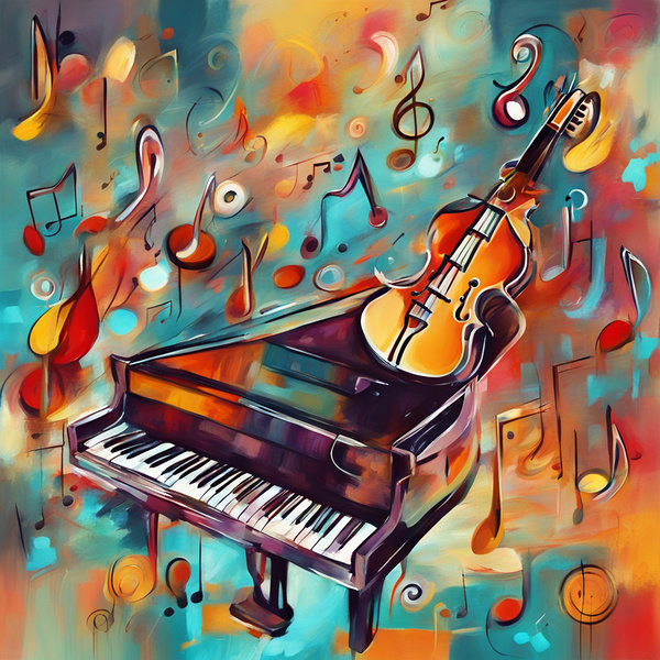 Rhythmic expression 125 Print