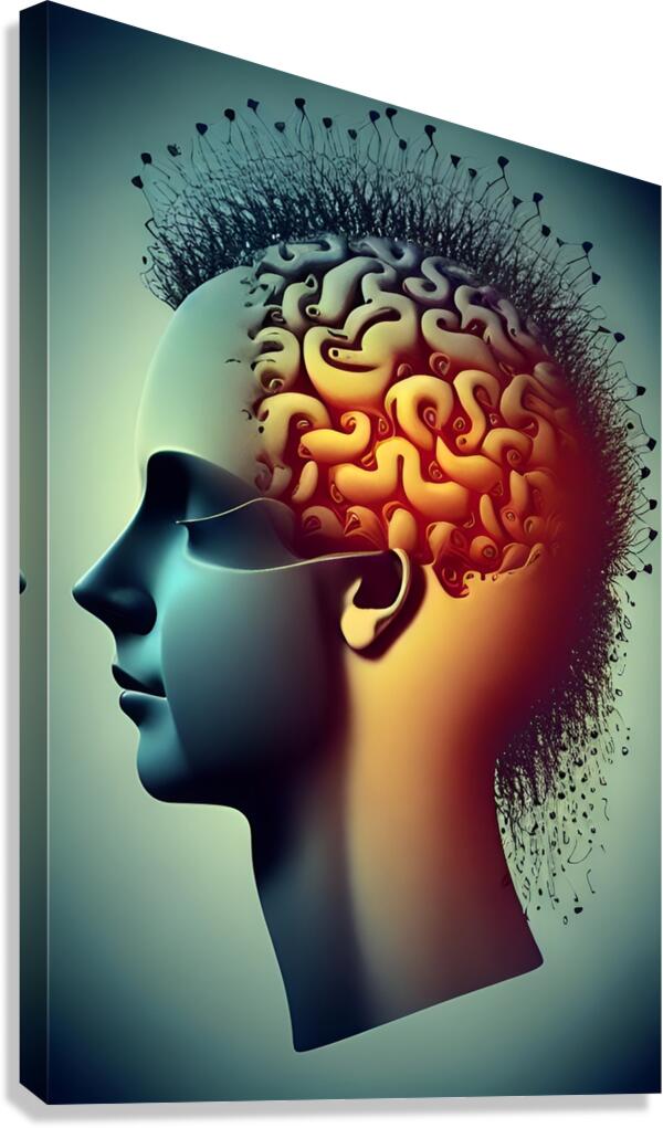 The Art of the Mind 29 Canvas Print