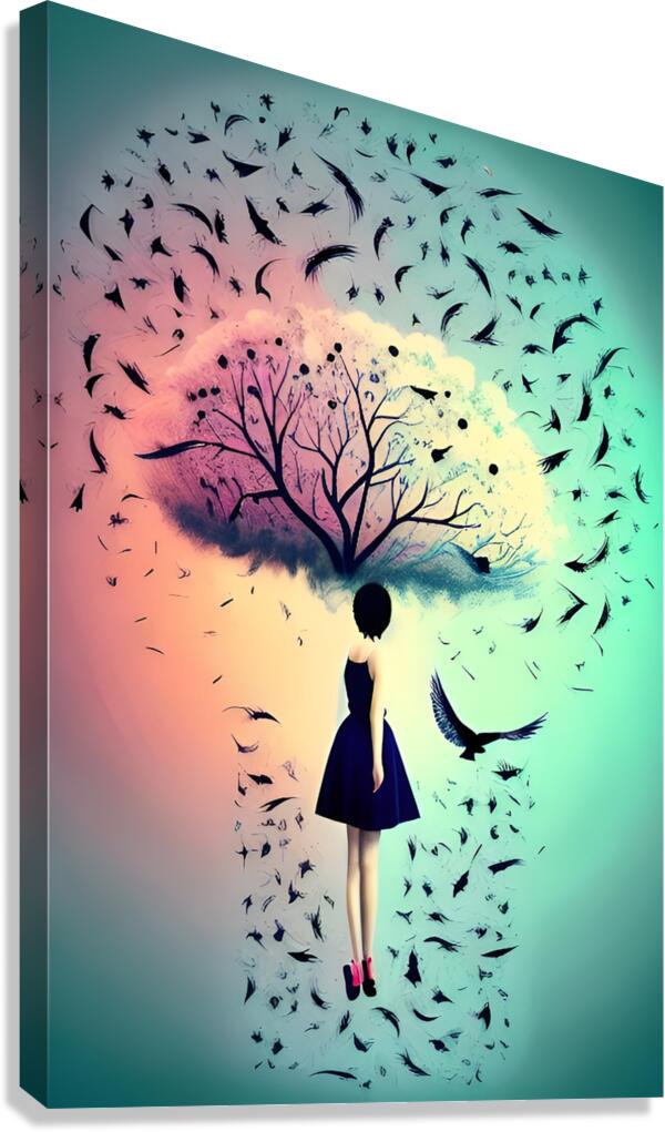 The Art of the Mind 68 Canvas Print