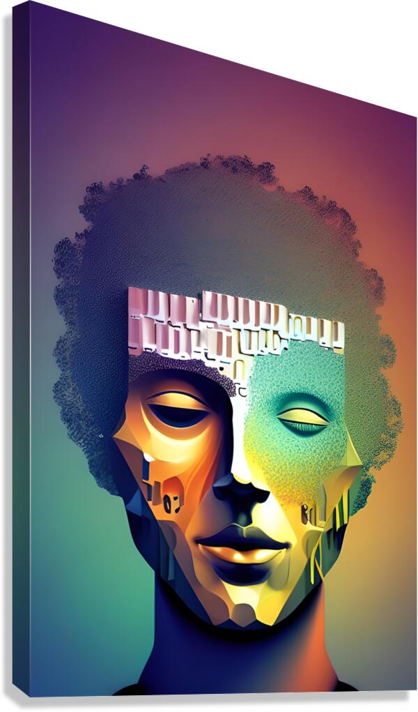 The Art of the Mind 42 Canvas Print