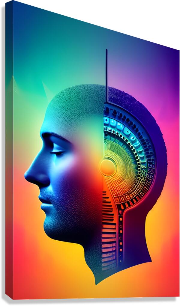 The Art of the Mind 102 Canvas Print