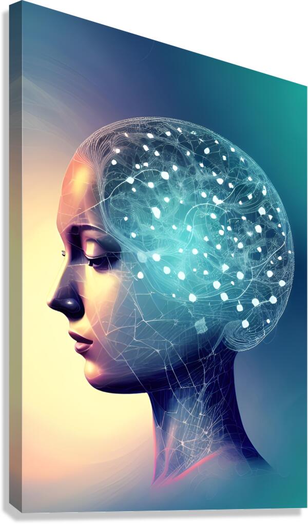 The Art of the Mind 73 Canvas Print