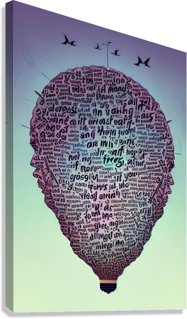 The Art of the Mind 81 Canvas Print