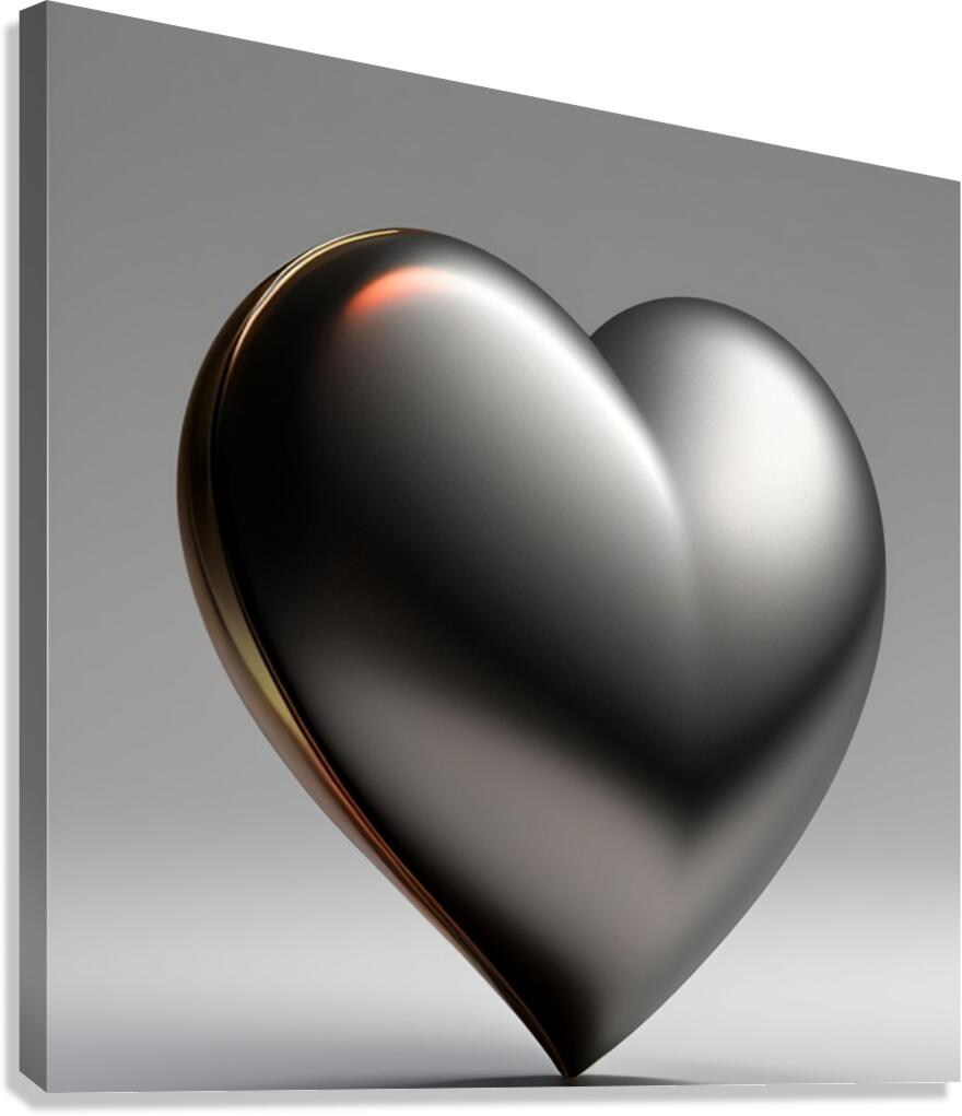 The Art of Heart Design 9 Canvas Print