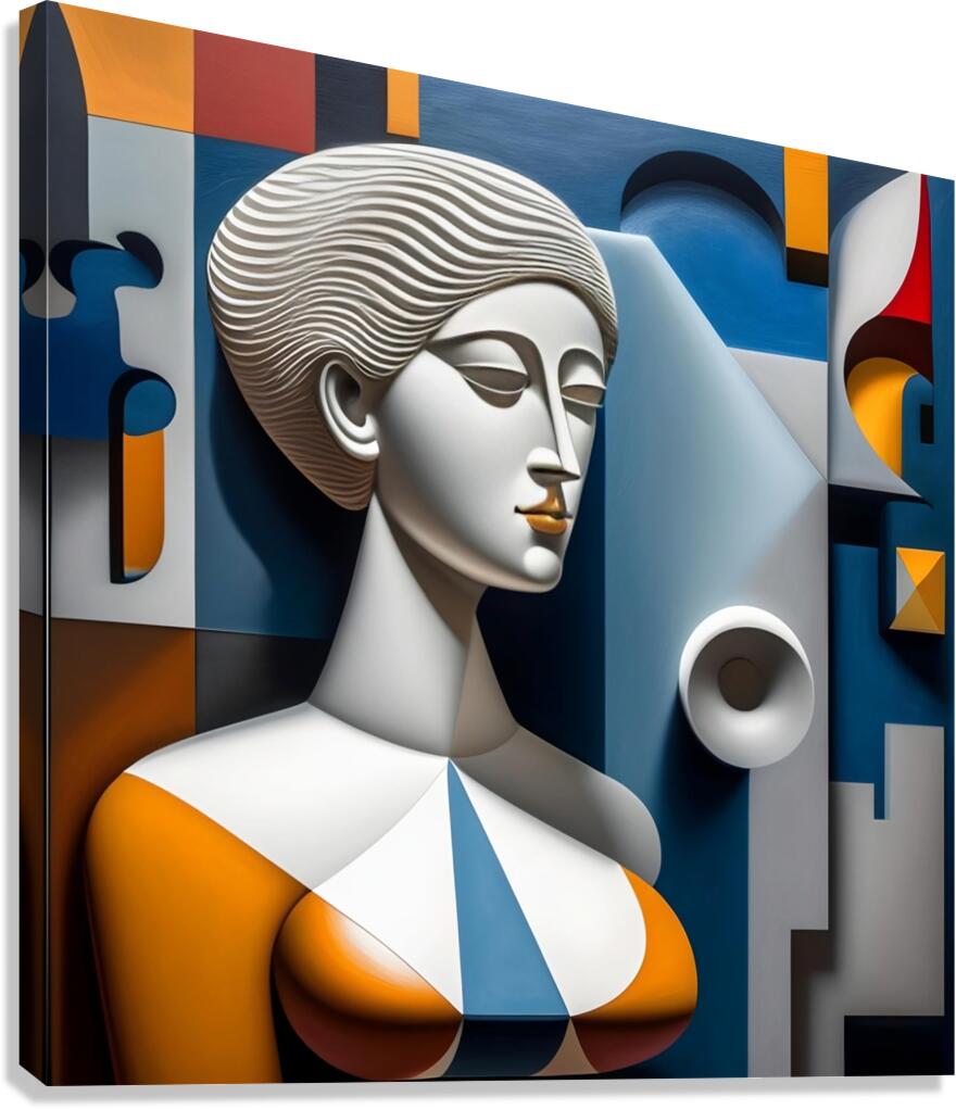 The Portrait of the Mind 10 Canvas Print