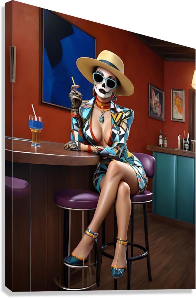 Fashionable Undead 15 Canvas Print