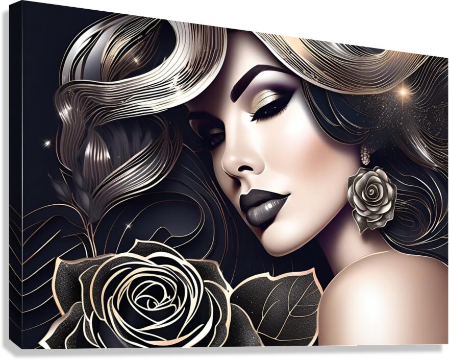 Rose of Elegance 14 Canvas Print