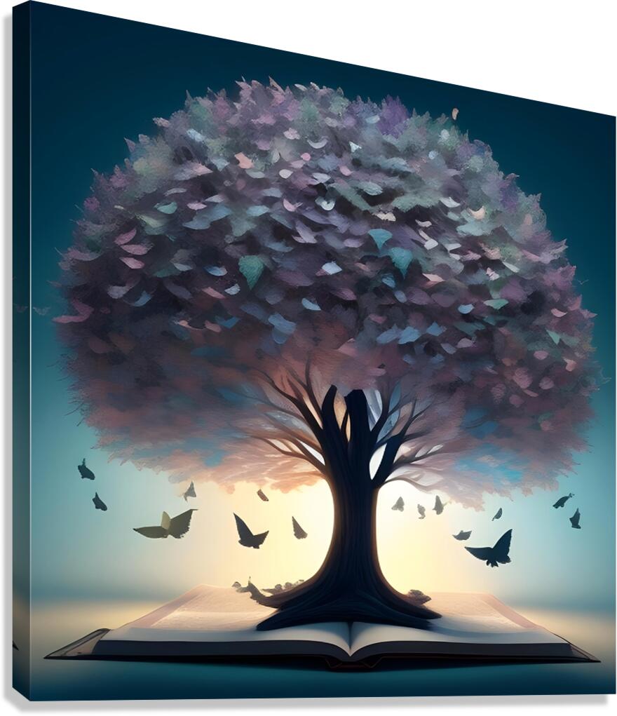 The Book of Dreams 6 Canvas Print