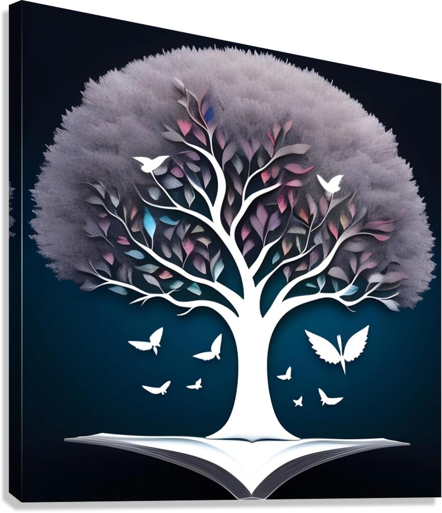 The Book of Dreams 50 Canvas Print