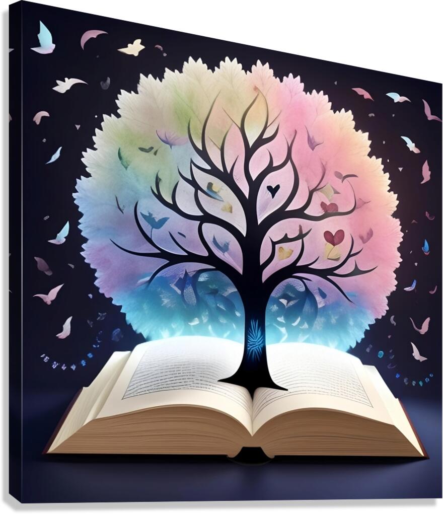 The Book of Dreams 45 Canvas Print