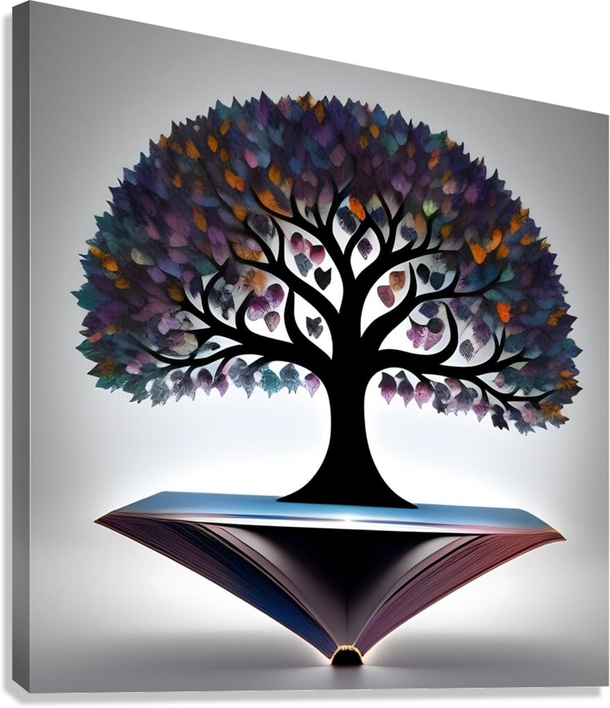 The Book of Dreams 36 Canvas Print