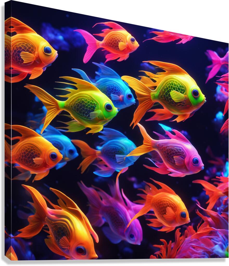 The Aquatic Gallery 8 Canvas Print