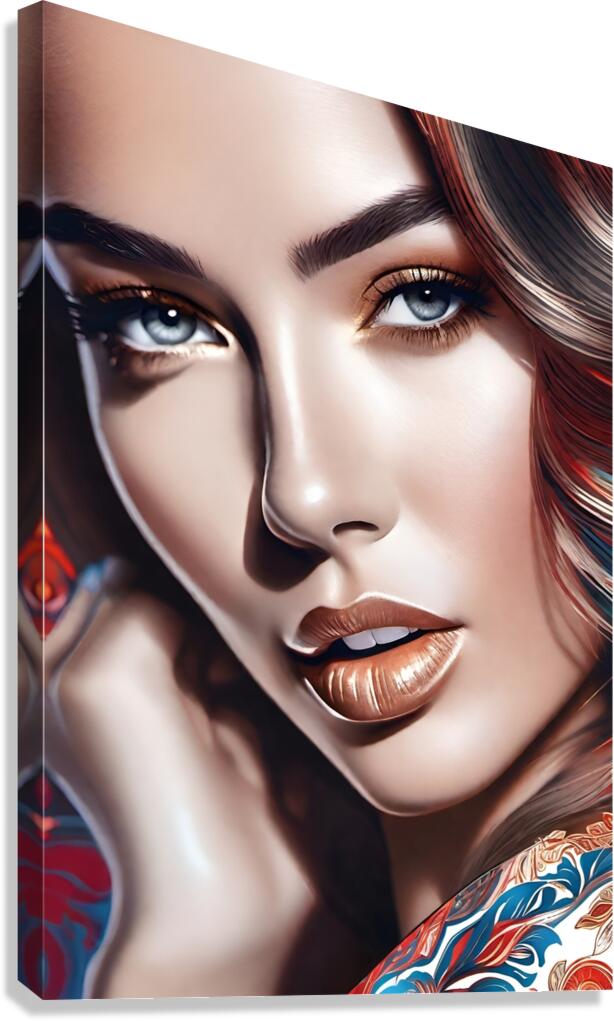 Stylish and Chic 8 Canvas Print