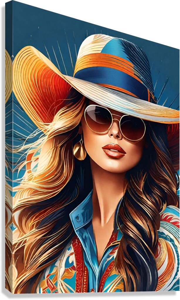 Stylish and Chic 13 Canvas Print