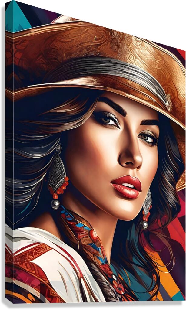 Stylish and Chic 15 Canvas Print