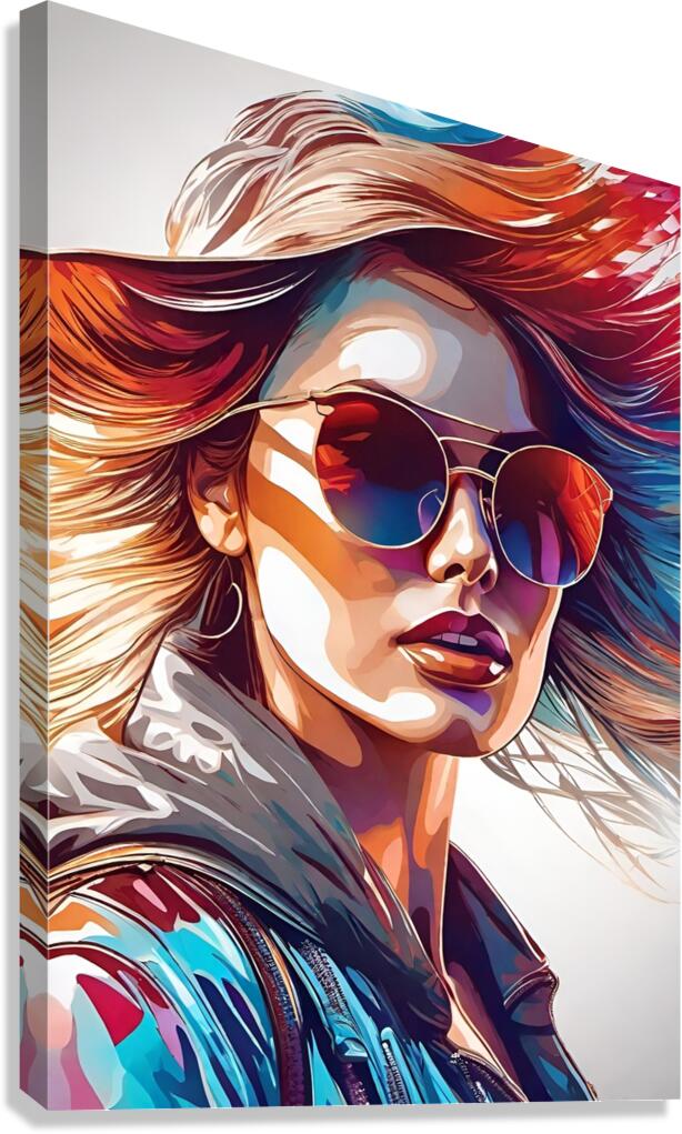 Stylish and Chic 76 Canvas Print