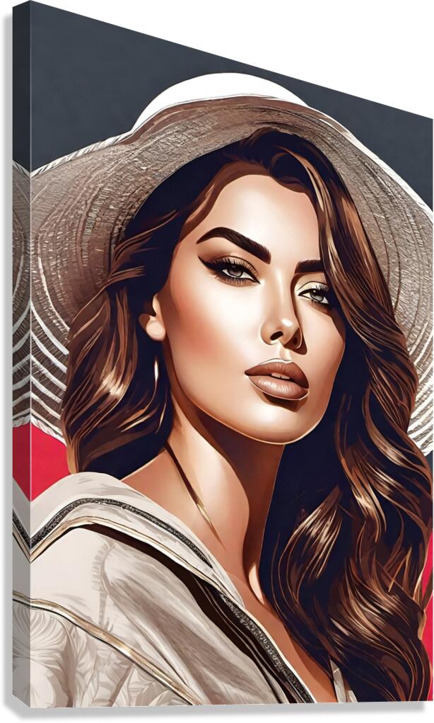 Stylish and Chic 11 Canvas Print