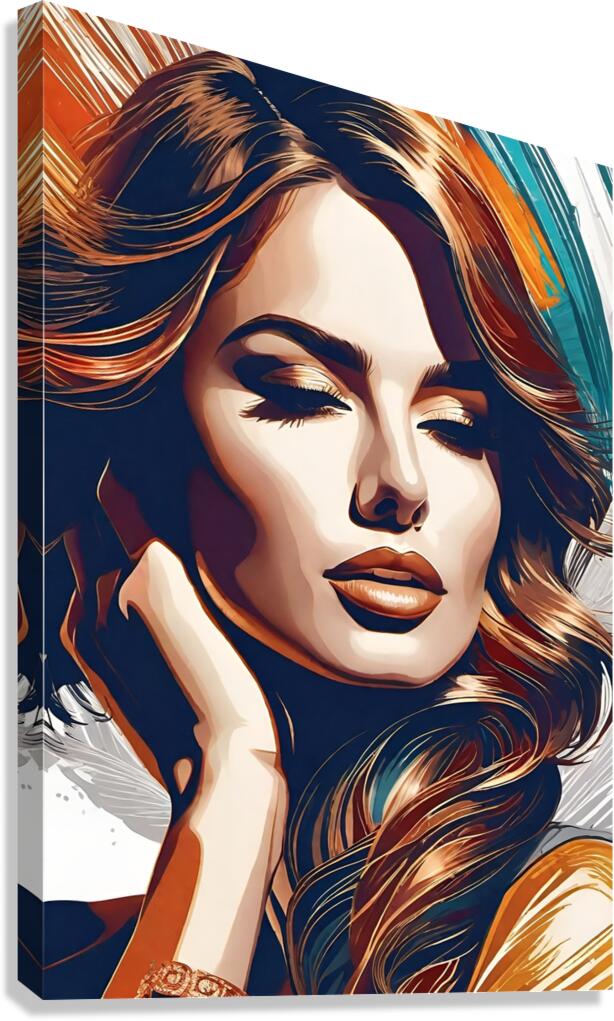 Stylish and Chic 16 Canvas Print