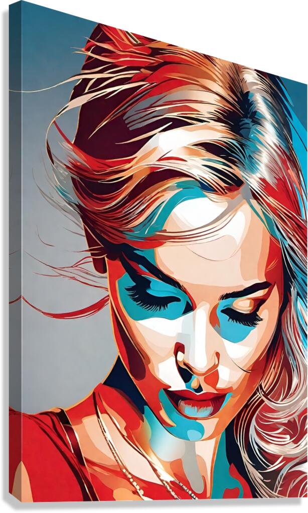 Stylish and Chic 75 Canvas Print