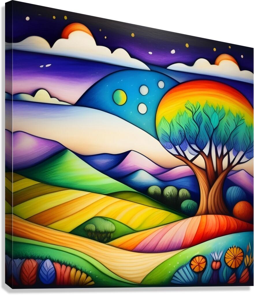 Art486 Canvas Print