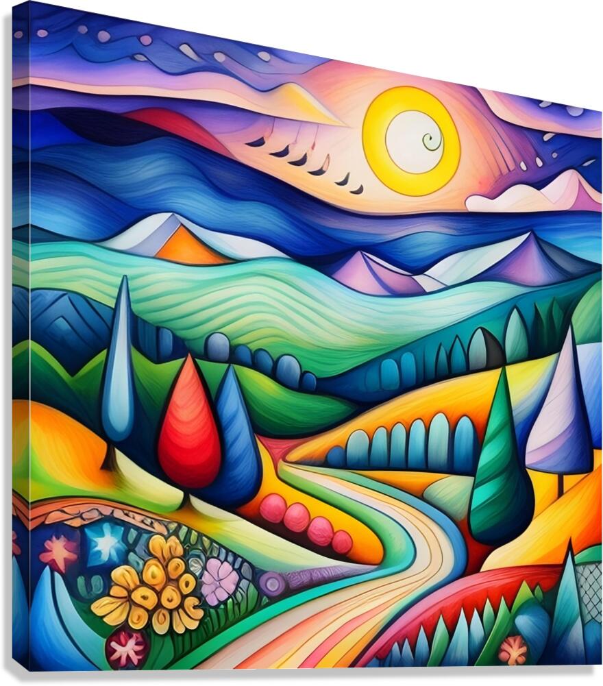 Art 484 Canvas Print