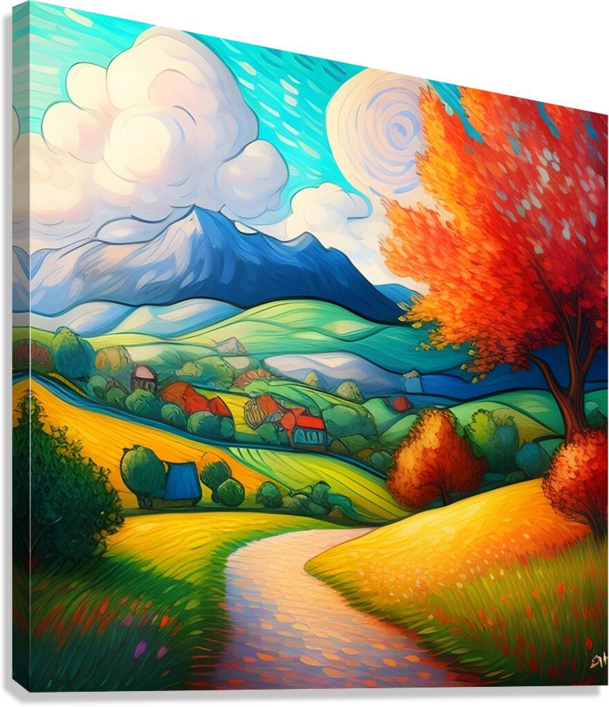 Art522 Canvas Print