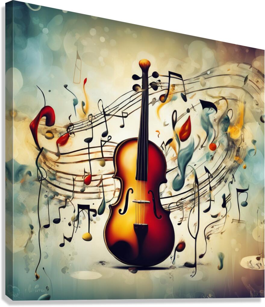 Rhythmic expression 43 Canvas Print