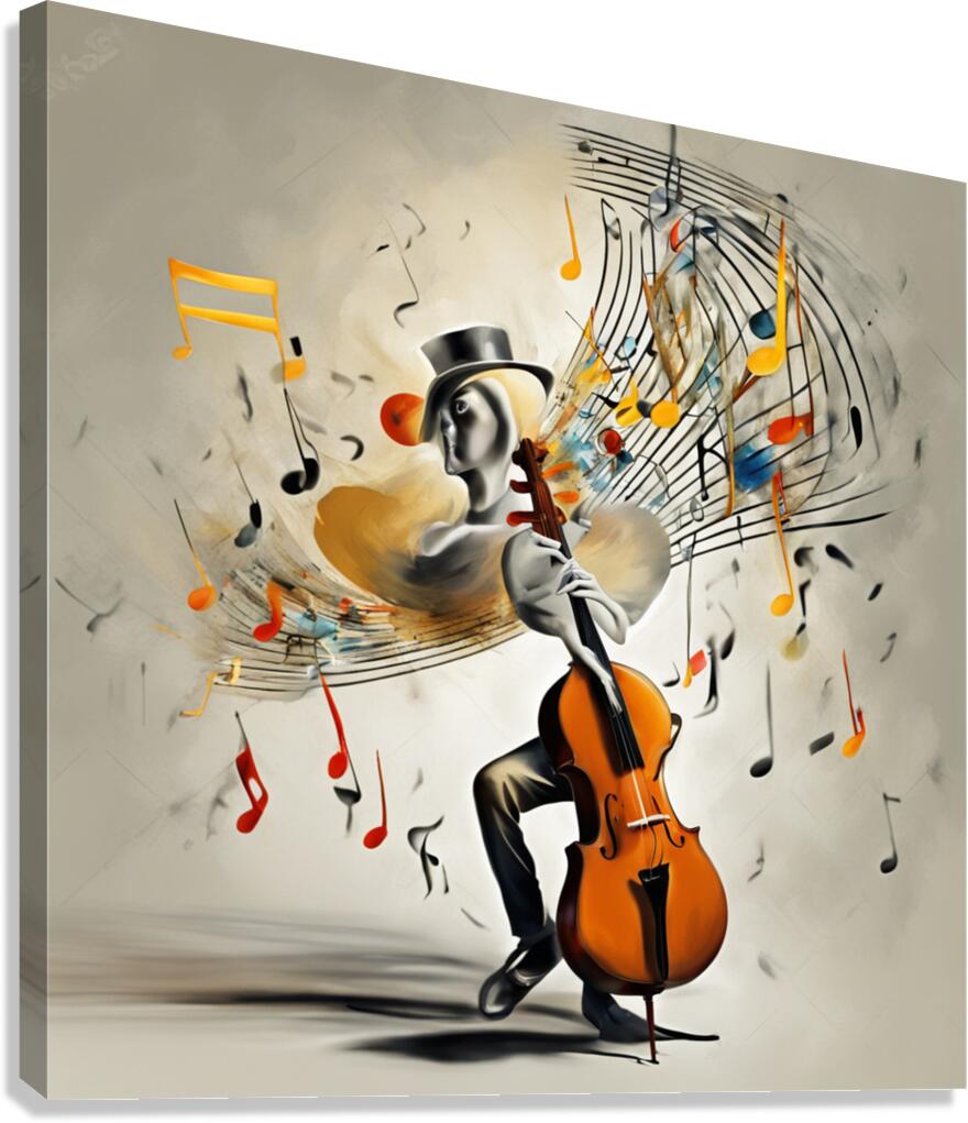 Rhythmic expression 57 Canvas Print