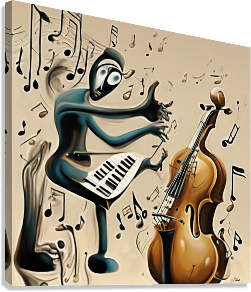 Rhythmic expression 39 Canvas Print