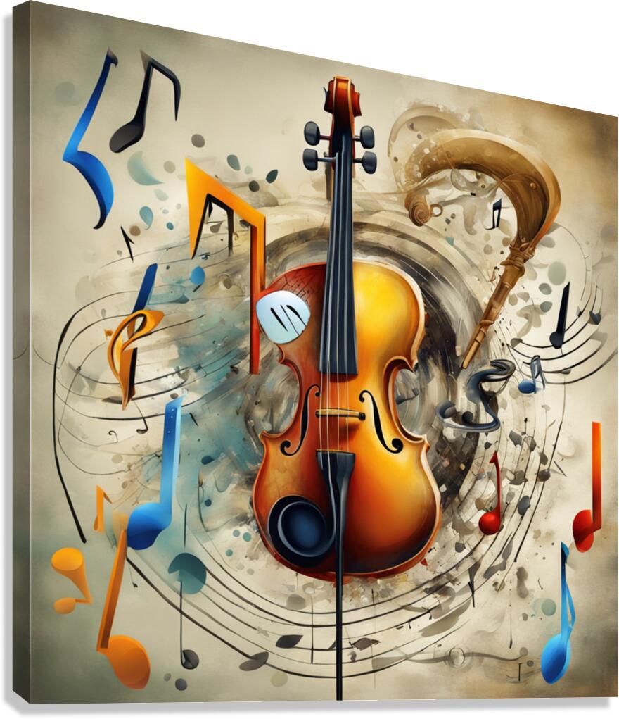 Rhythmic expression 66 Canvas Print