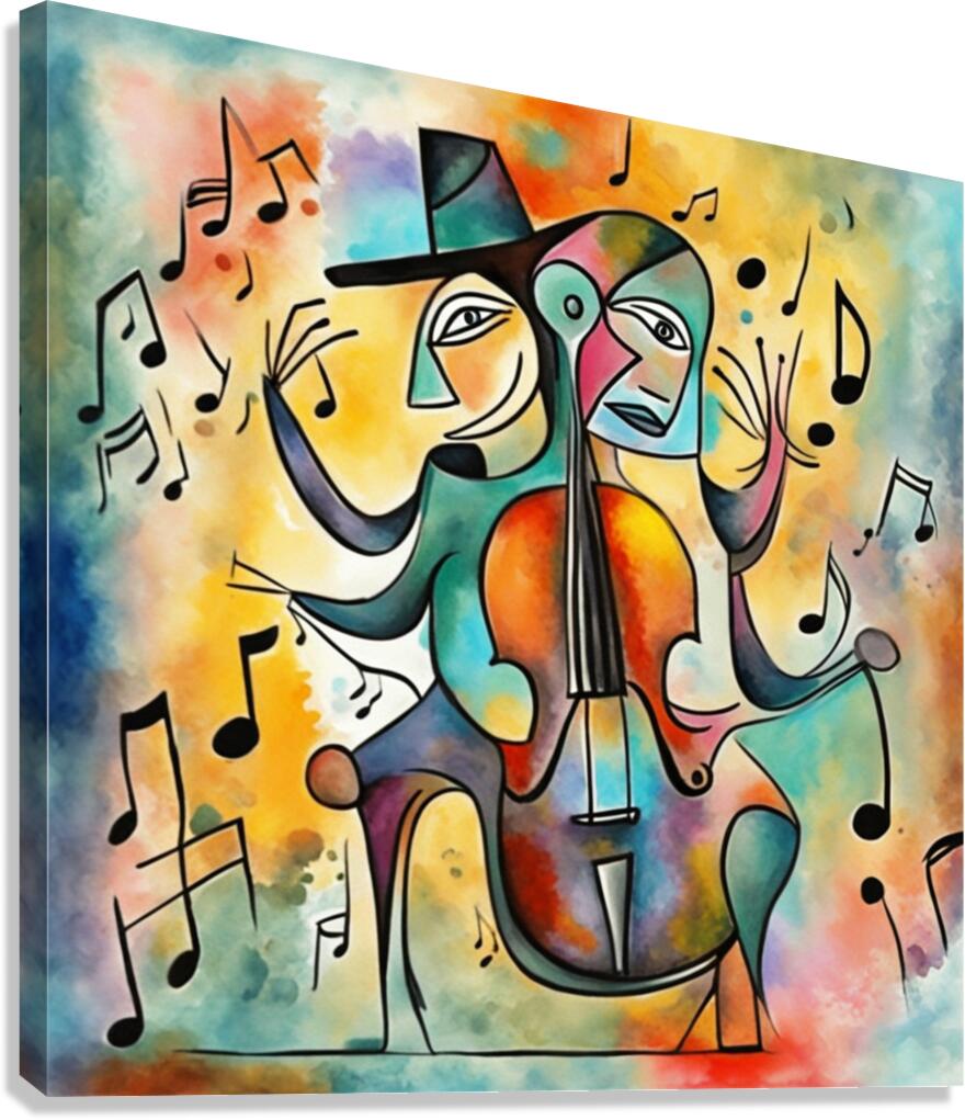 Rhythmic expression 5 Canvas Print