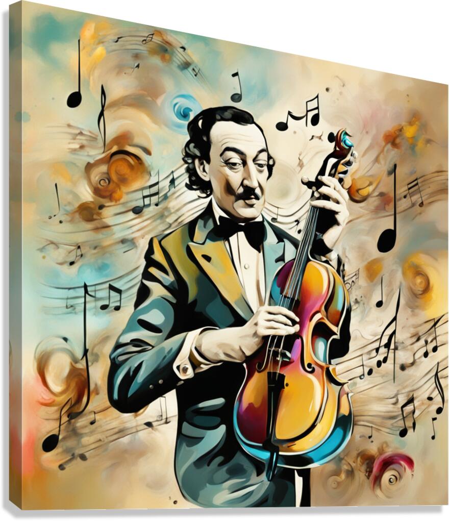 Rhythmic expression 19 Canvas Print
