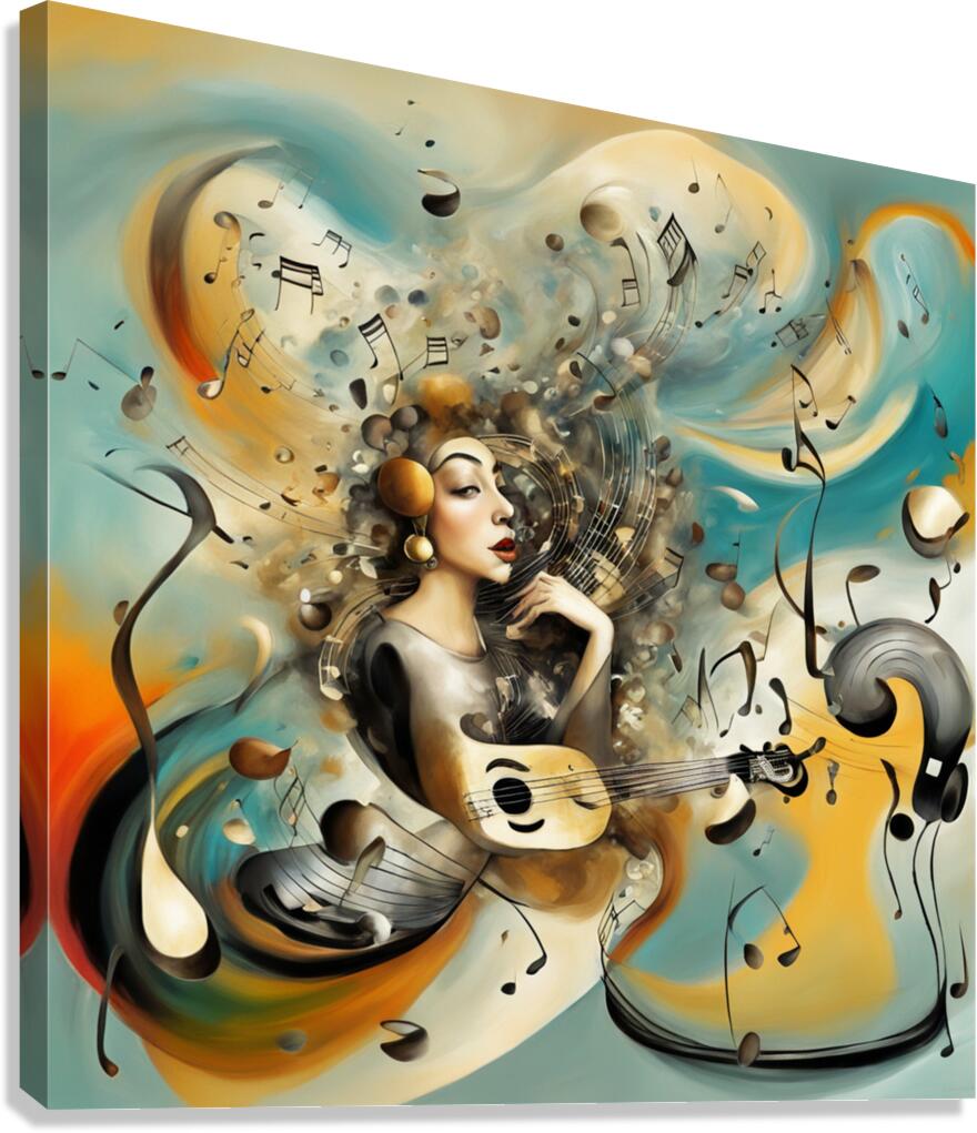 Rhythmic expression 53 Canvas Print