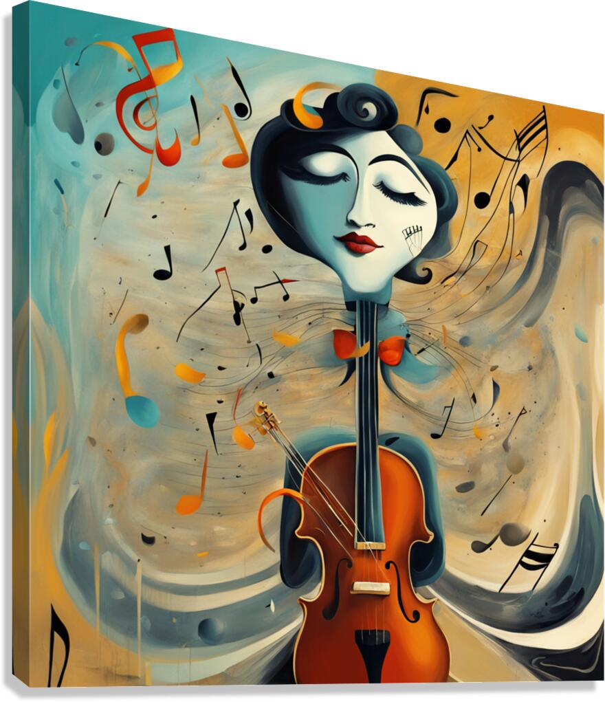 Rhythmic expression 18 Canvas Print