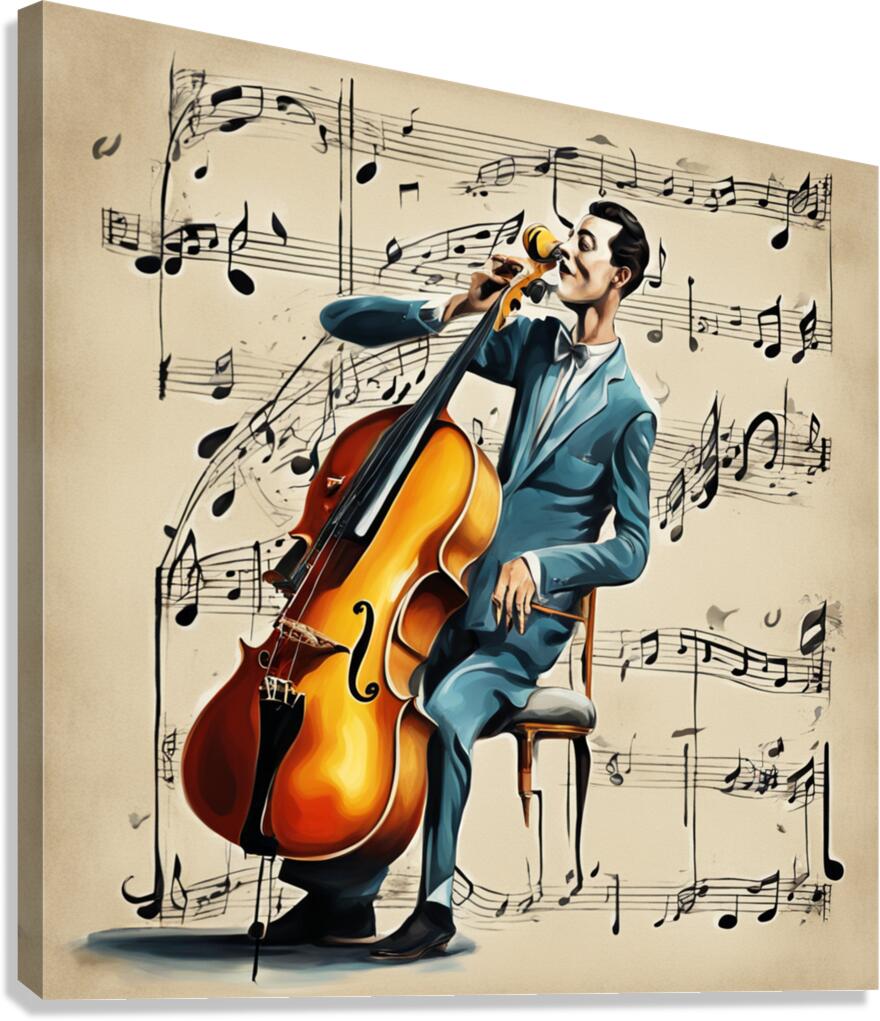 Rhythmic expression 44 Canvas Print